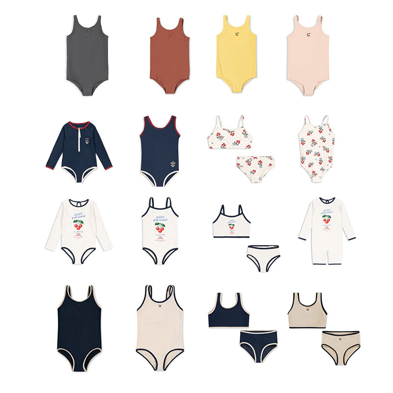 Baby Clothing Essentials - Kids Girls Swimwear Sets 2026 New