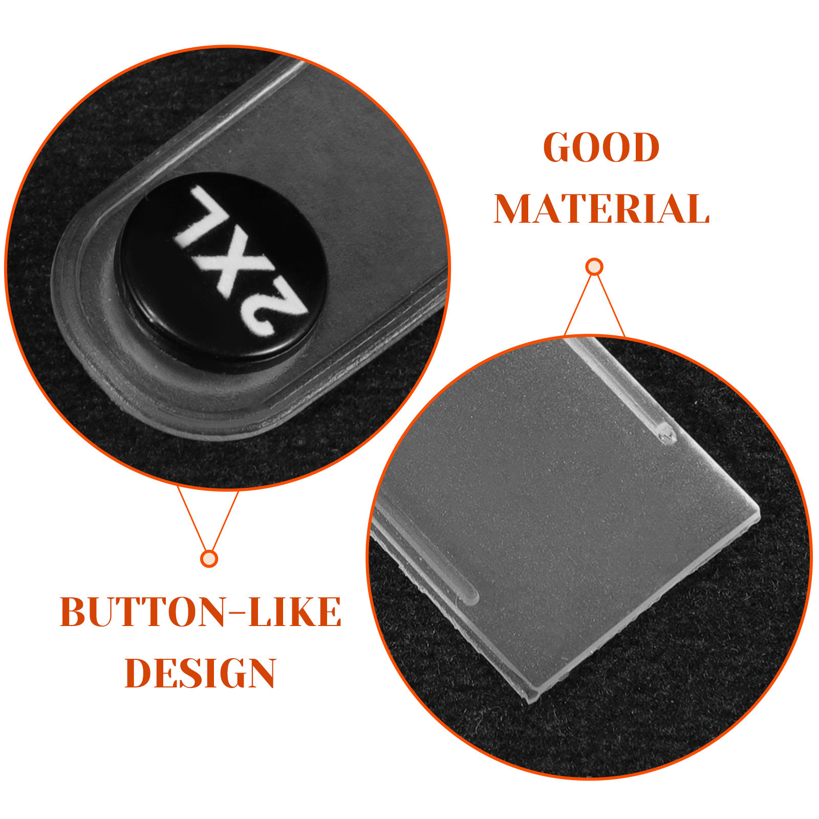 60 Pcs Button Laundry Bulk Clo - Baby Clothing Tags review and price