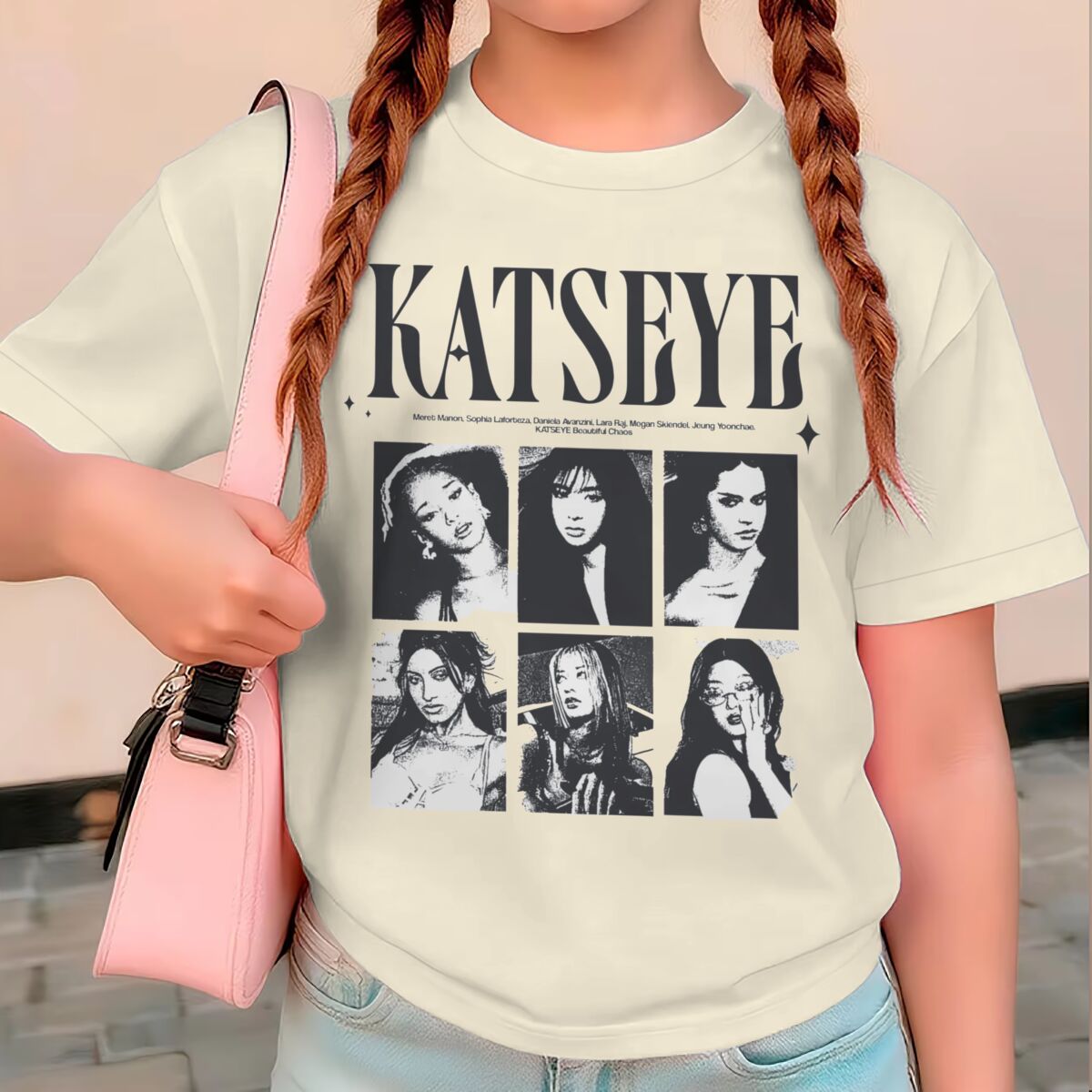 KATSEYE Print Summer Tops Girl - Baby Clothing Essentials review and price