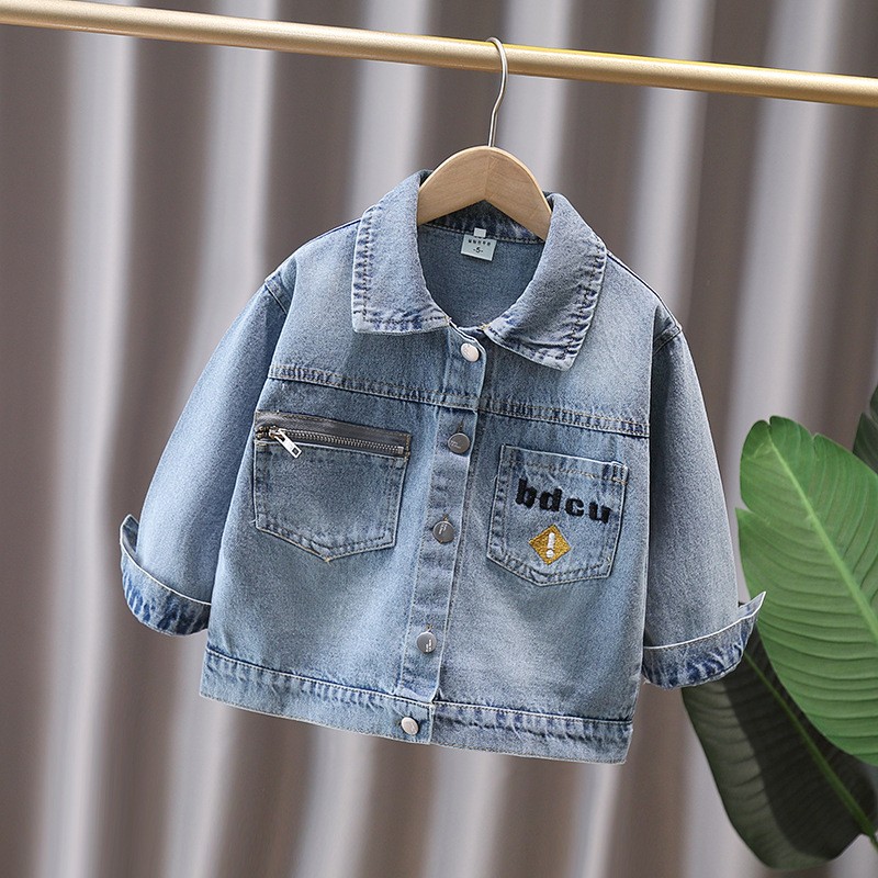 Cute Style Baby Child Denim Ja - Baby Clothing Girls review and price