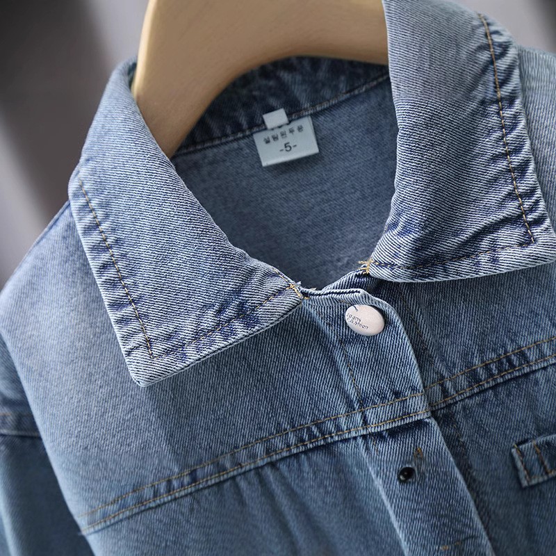 Cute Style Baby Child Denim Ja - Baby Clothing Girls review and price