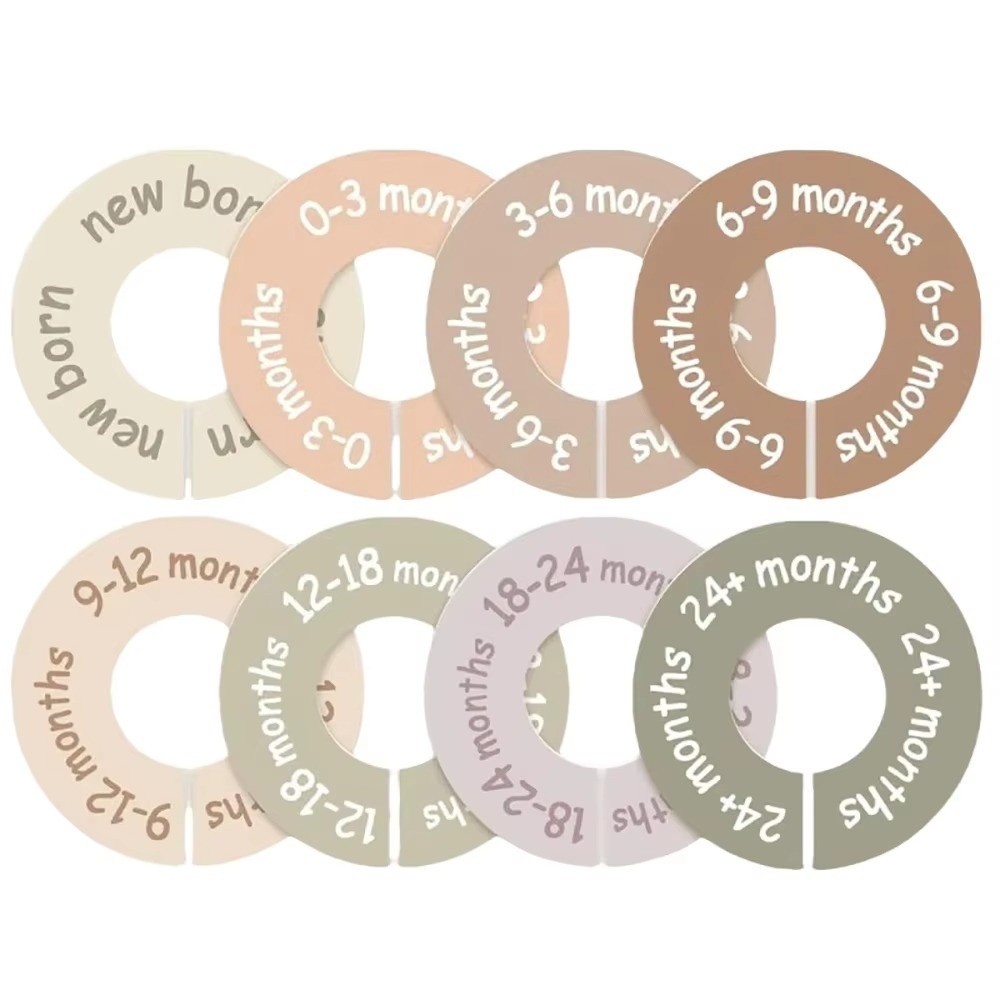 68/9Pcs Organizing Hangers Bab - Baby Clothing Tags review and price