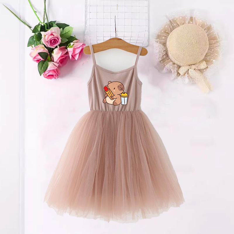 Capybara Girls Dresses Anime P - Baby Clothing Girls review and price